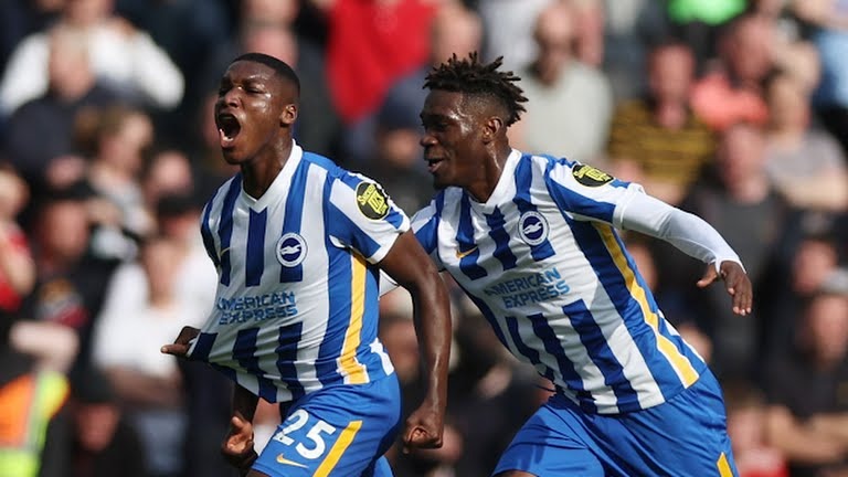 گل اول برایتون به منچستریونایتد (کایسدو)