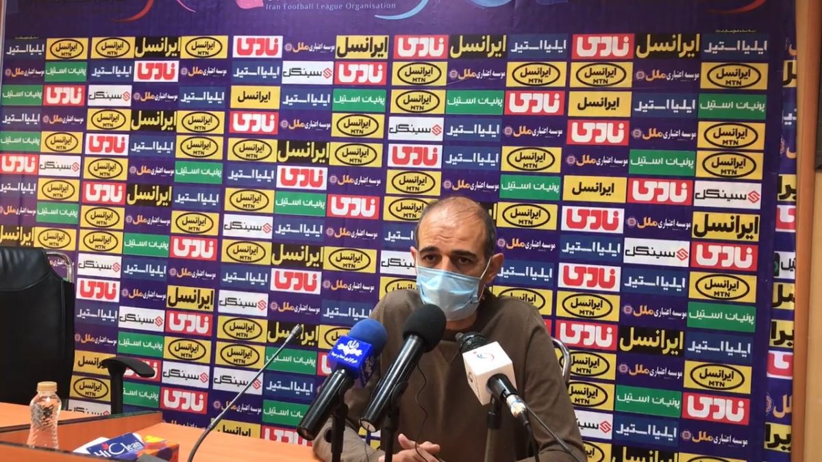 اختصاصی/ کنفرانس خبری پیش از بازی پیکان - سپاهان