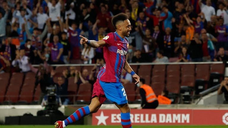 گل دوم بارسلونا به سلتاویگو (دبل اوبامیانگ)