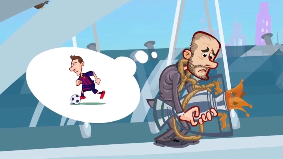 انیمیشن طنز / هالند ، سوپرمن گواردیولا برای فتح لیگ قهرمانان با منچسترسیتی