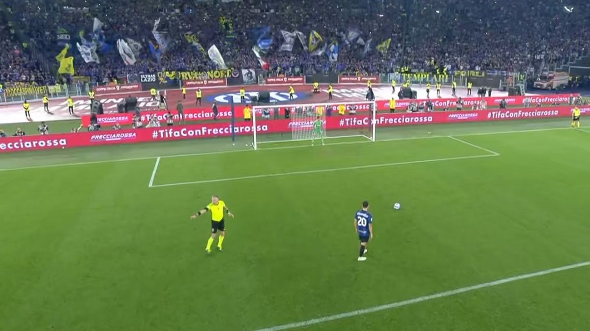 گل دوم اینتر به یوونتوس (چالهان اغلو)