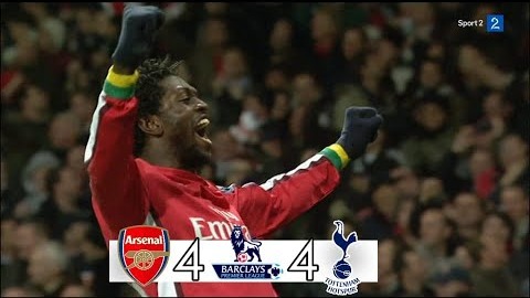 بازی خاطره انگیز آرسنال 4-4 تاتنهام (لیگ برتر انگلیس 2008/09)