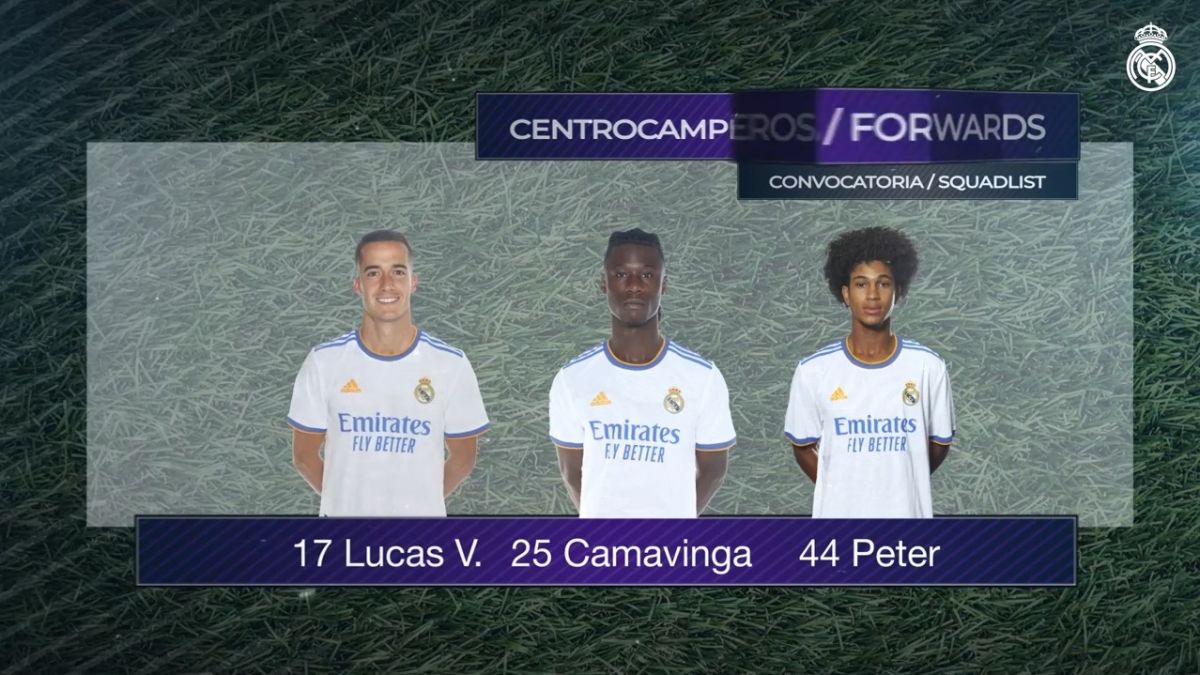 اسامی بازیکنان رئال مادرید برای تقابل با لوانته