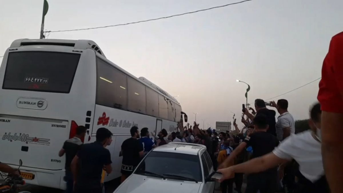 استقبال از کاروان استقلال تهران در اهواز