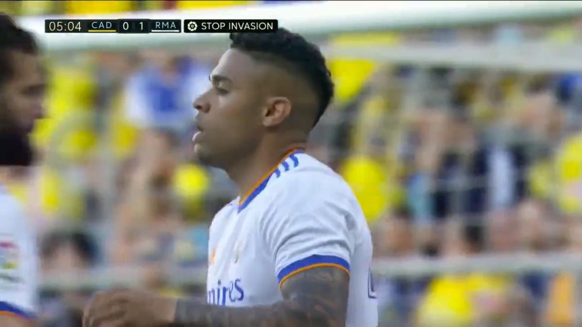 گل اول رئال مادرید به کادیز (ماریانو دیاز)