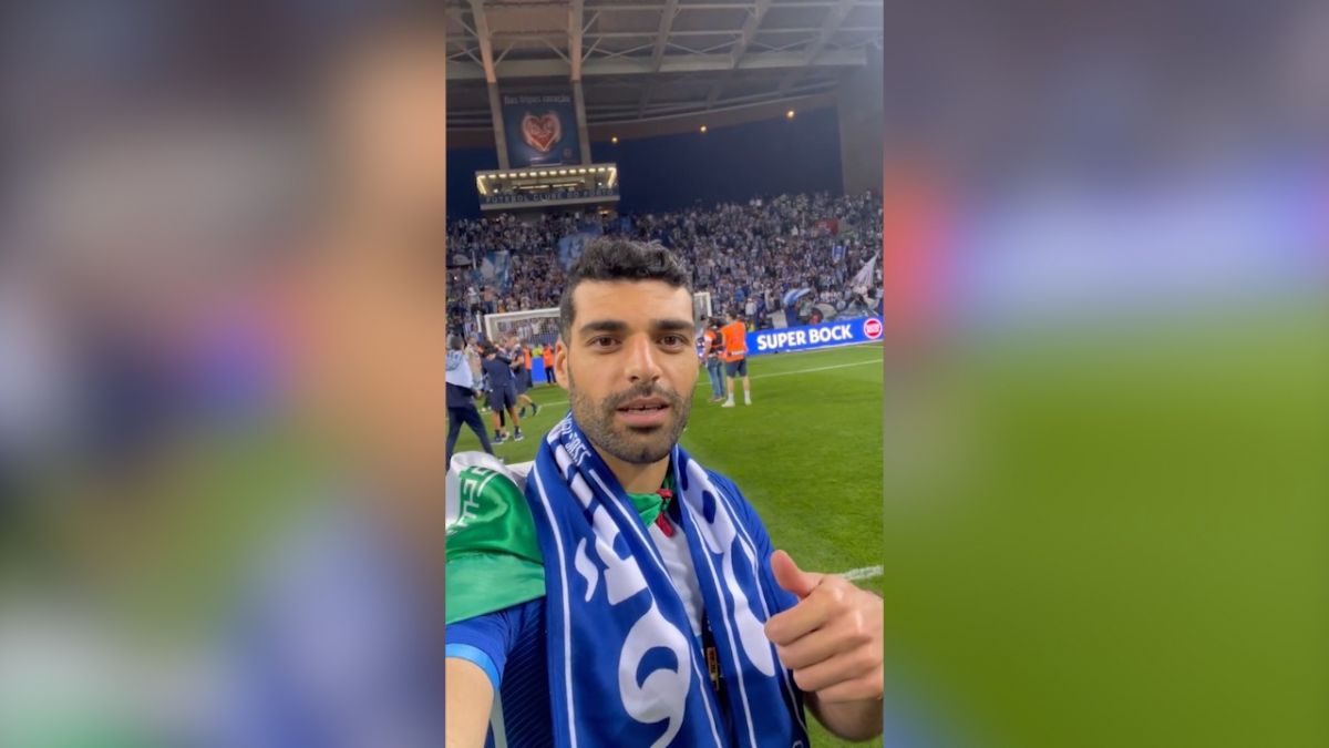 تبریک‌ دوزبانه طارمی بعد از قهرمانی پورتو