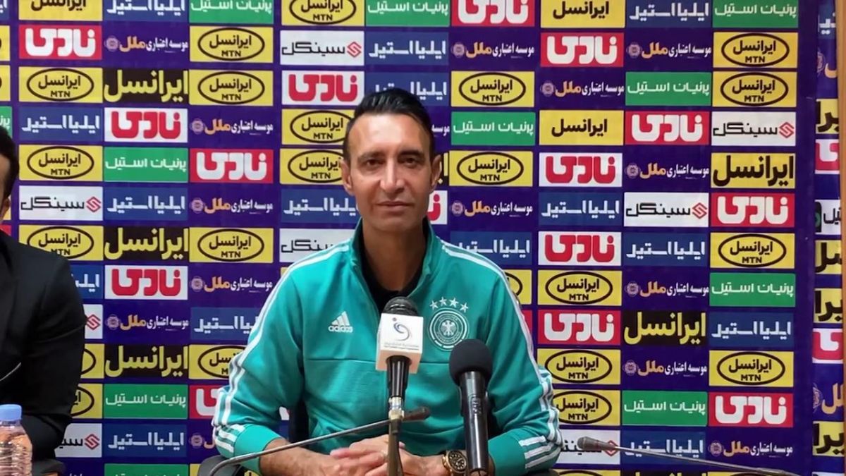 اختصاصی/ کنفرانس خبری پیش از بازی نساجی - هوادار