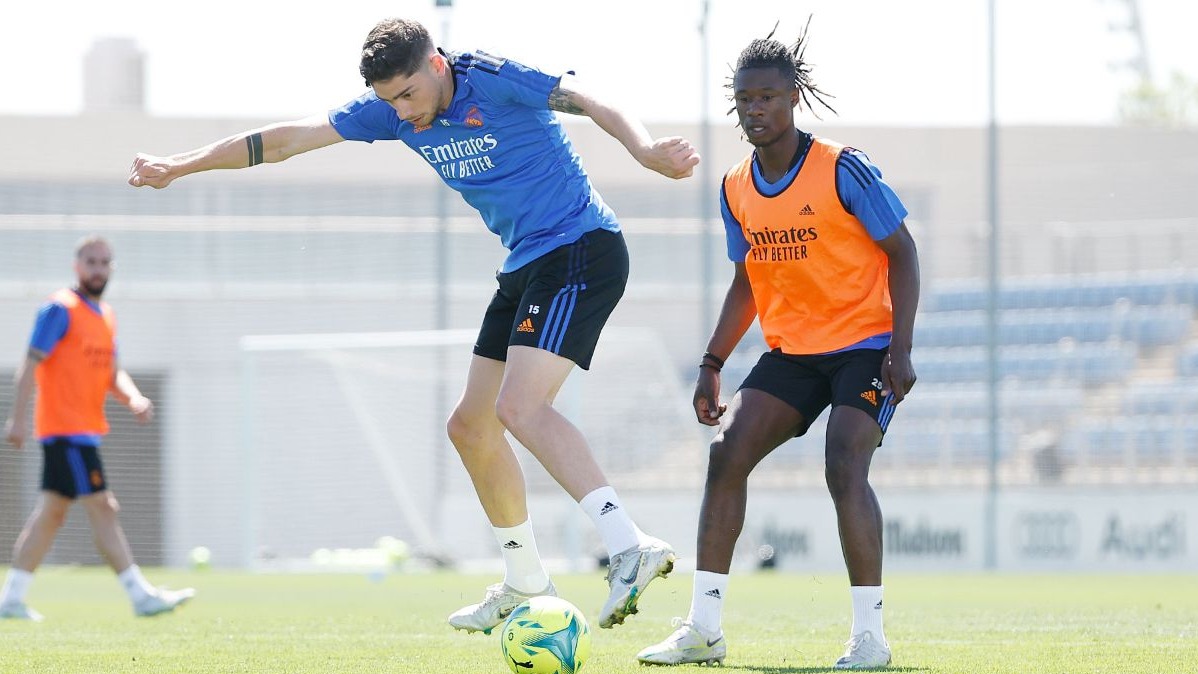 تمرین رئال مادرید برای تقابل با بتیس در هفته پایانی لالیگا