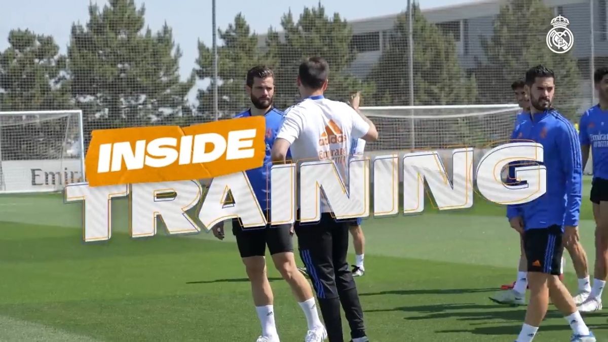 تمرین رئال مادرید برای تقابل با بتیس در هفته پایانی لالیگا