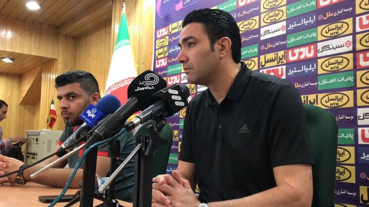 اختصاصی/ کنفرانس خبری بازی پیکان 1-2 فولاد خوزستان