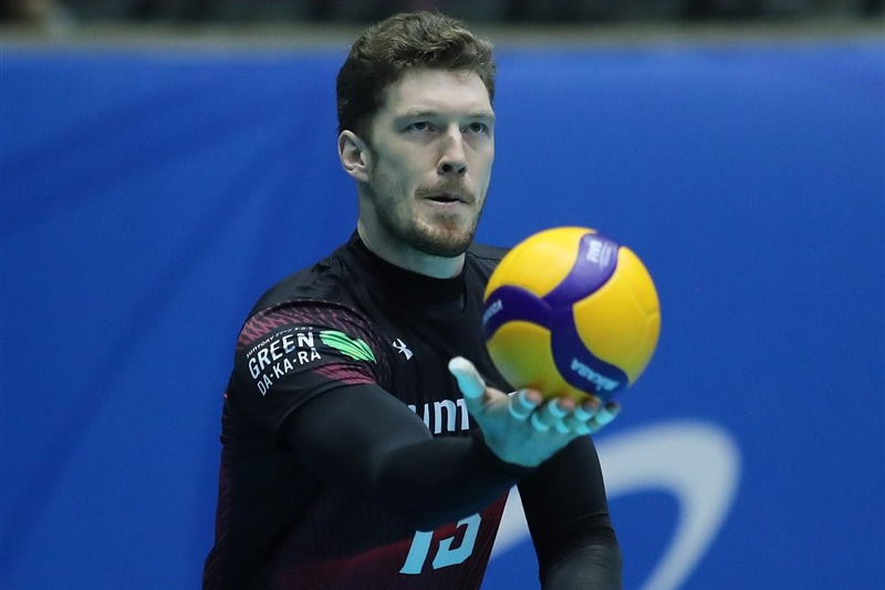 والیبال باشگاههای آسیا/ موزرسکی، امتیازآورترین بازیکن دیدار شهداب و سانتوری