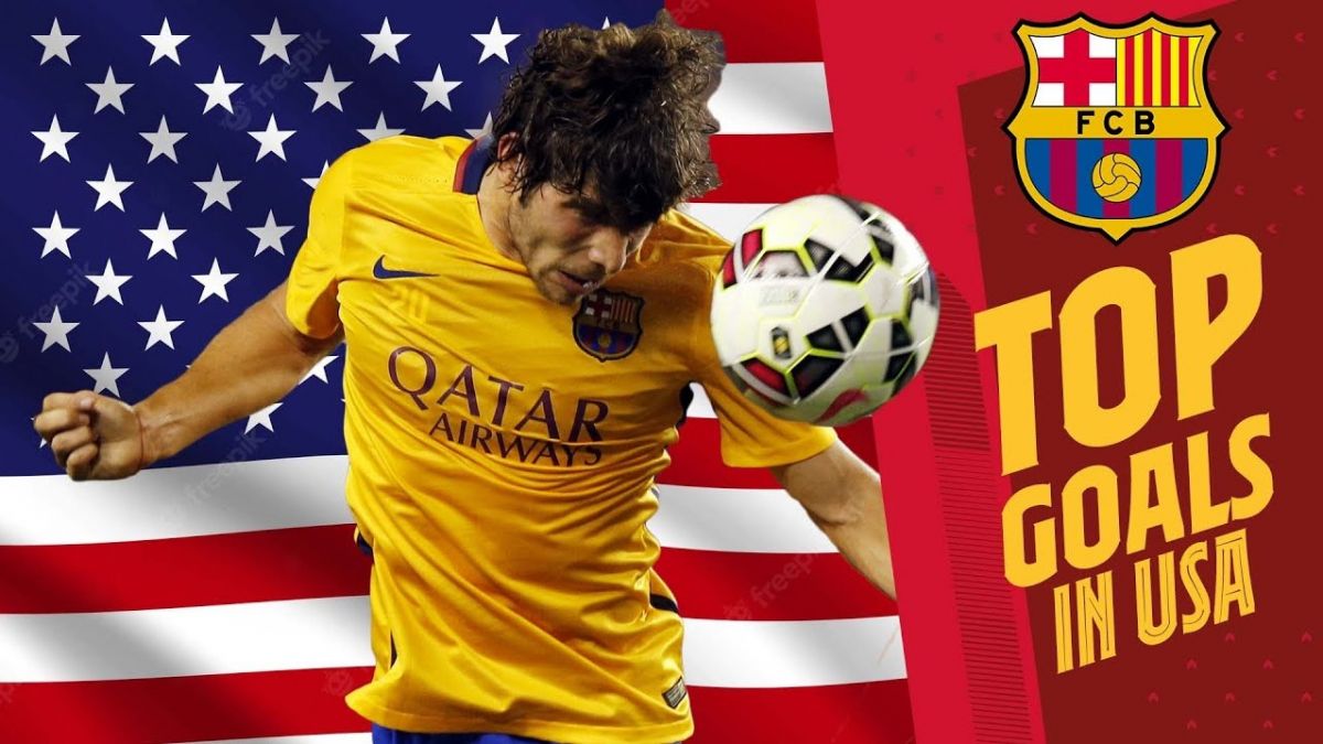 گلهای برتر بارسلونا در آمریکا