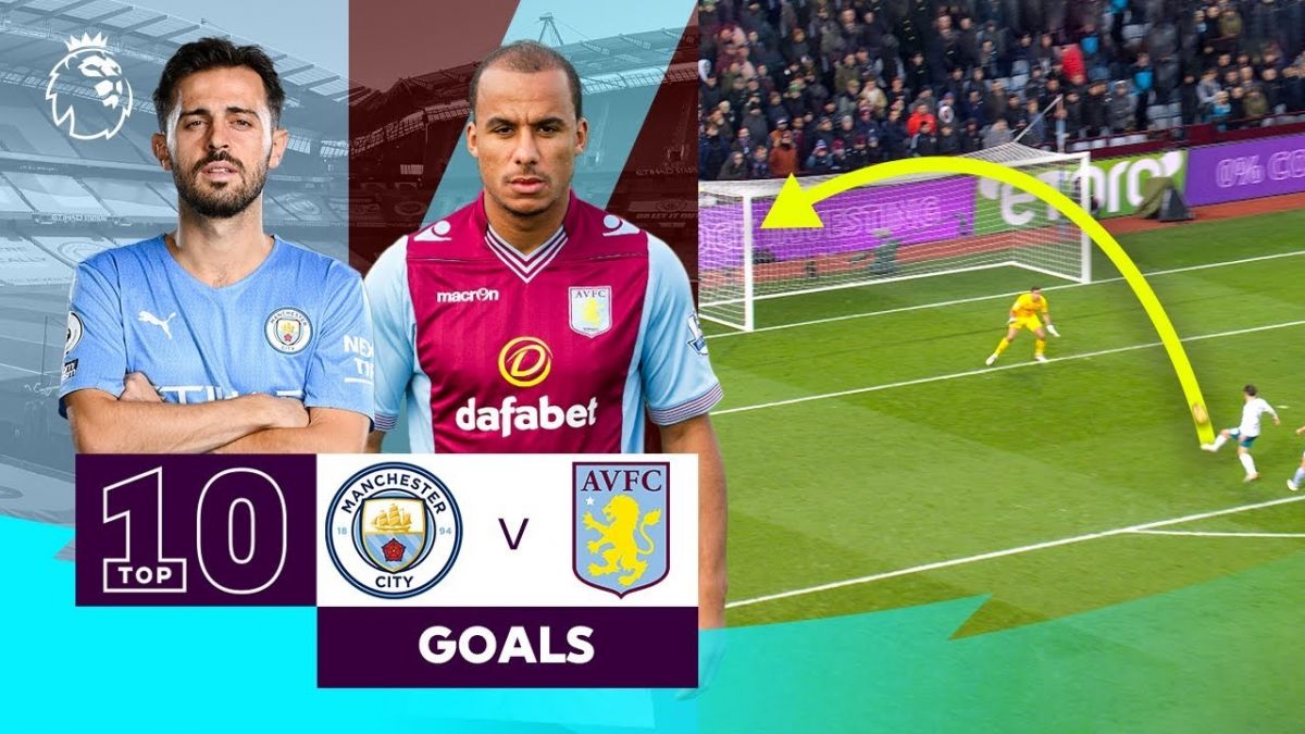 10 گل برتر تقابل های منچسترسیتی و استون ویلا