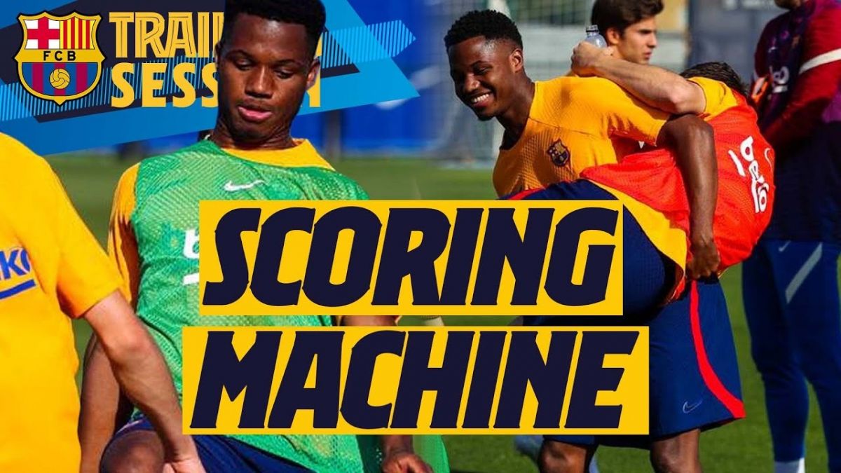 تمرین روز گذشته بارسلونا (30 اردیبهشت)