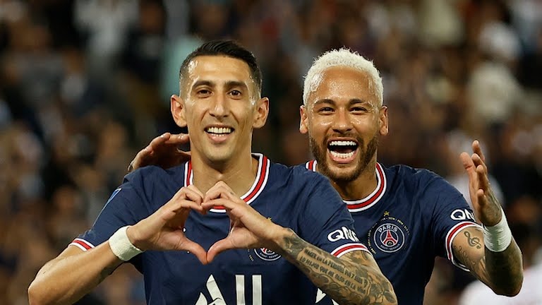 گل پنجم پاری سن ژرمن به متز (دی ماریا)