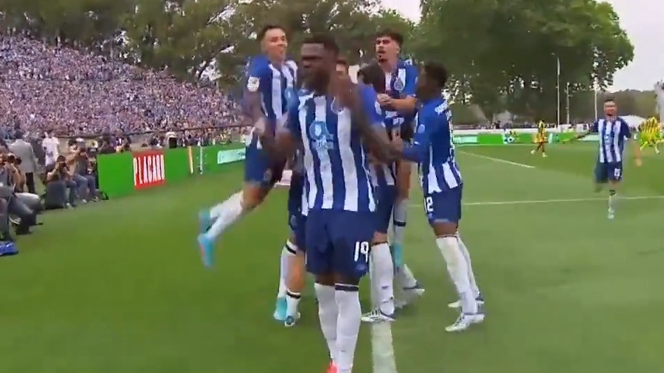 گل اول پورتو به توندلا (مهدی طارمی)