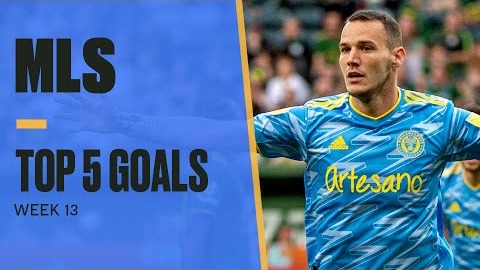 5 گل برتر هفته سیزدهم لیگ MLS آمریکا 2022