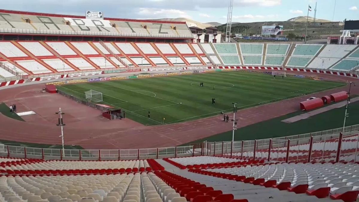 اختصاصی/ ورزشگاه خالی از تماشاگر یادگار امام تبریز