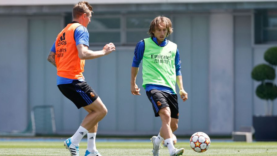 تمرین رئال مادرید برای فینال لیگ قهرمانان (4 خرداد)