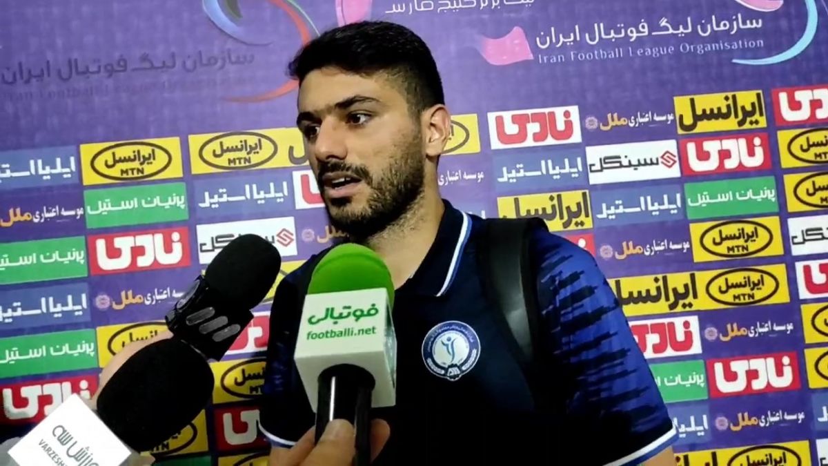 اختصاصی/ صحبت های شایان مصلح و معین عباسیان بعد از بازی هوادار و گل گهر