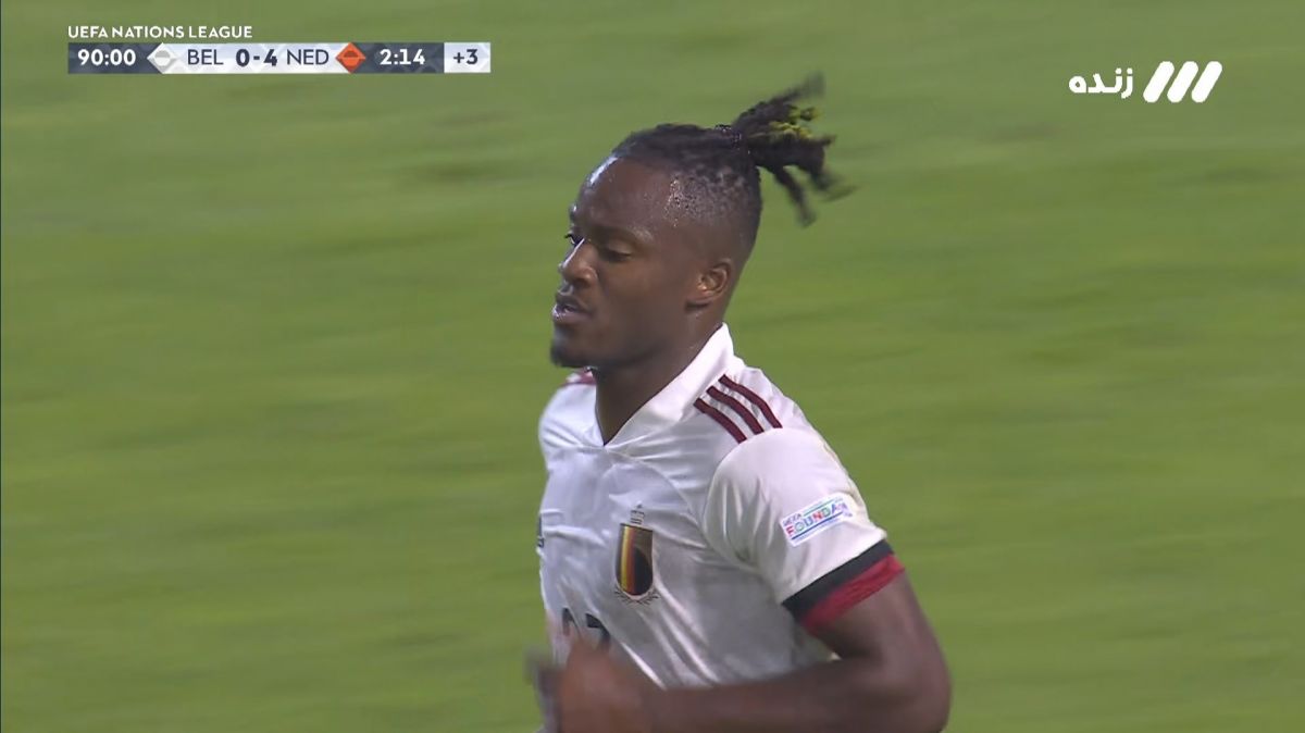 گل اول بلژیک به هلند (باتشوایی)