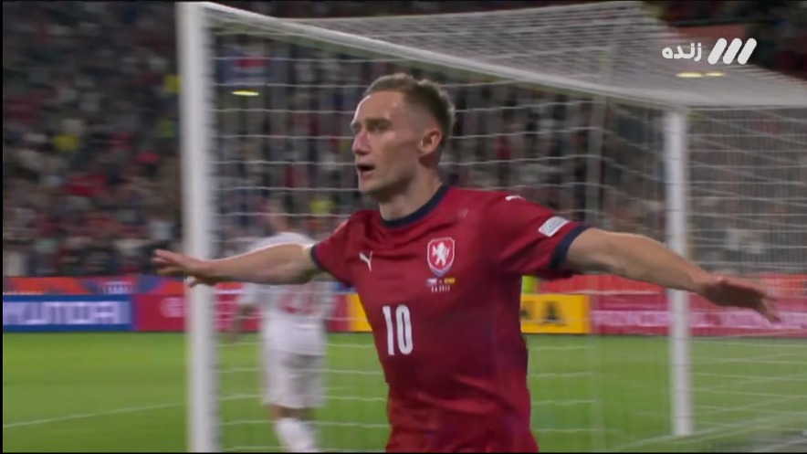 گل دوم جمهوری چک به اسپانیا (چیپ فوق العاده کوچتا)