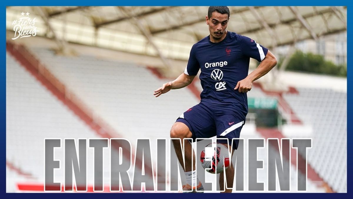 تمرینات تیم ملی فرانسه قبل از دیدار با کرواسی