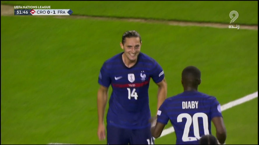 گل اول فرانسه به کرواسی (رابیو)