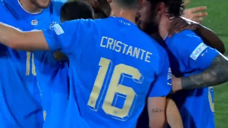 گل اول ایتالیا به مجارستان (بارلا)