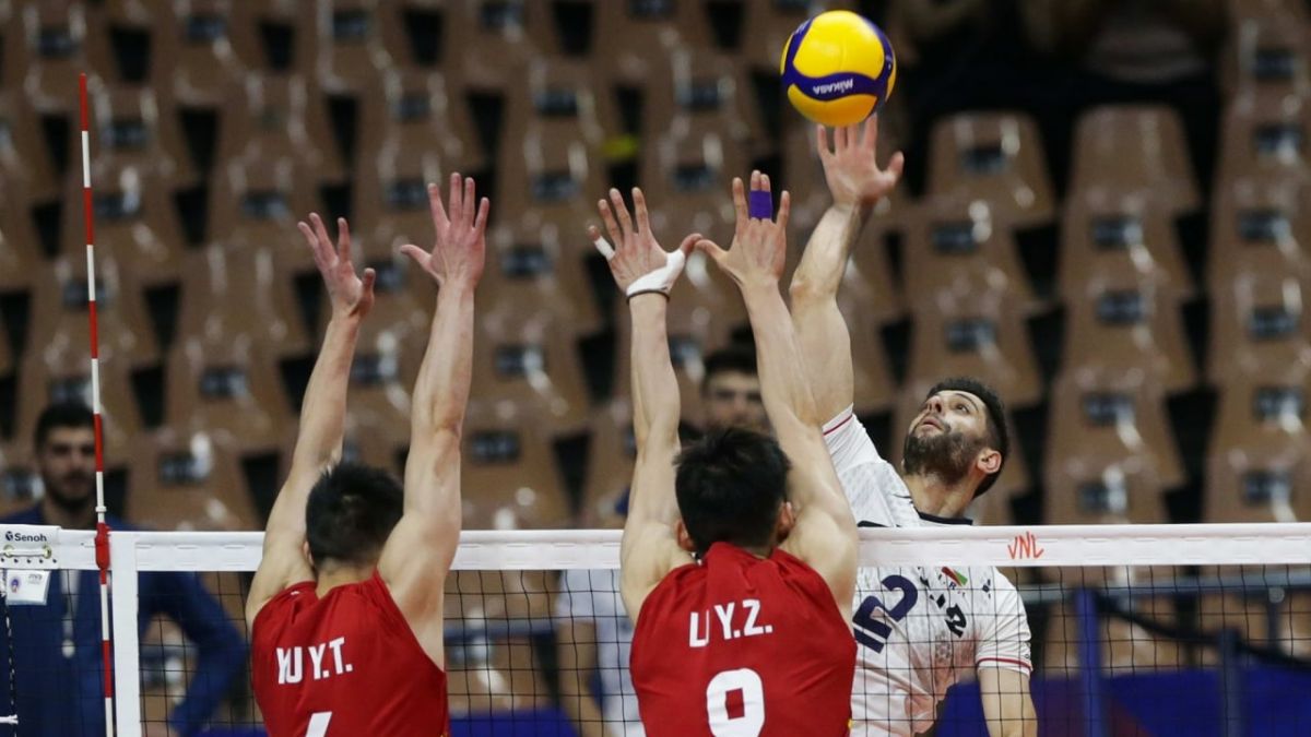 خلاصه بازی چین ۱-۳ ایران (لیگ ملت های والیبال 2022)