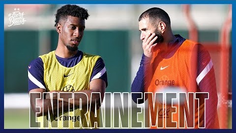 تمرینات تیم ملی فرانسه بعد از بازی مقابل کرواسی