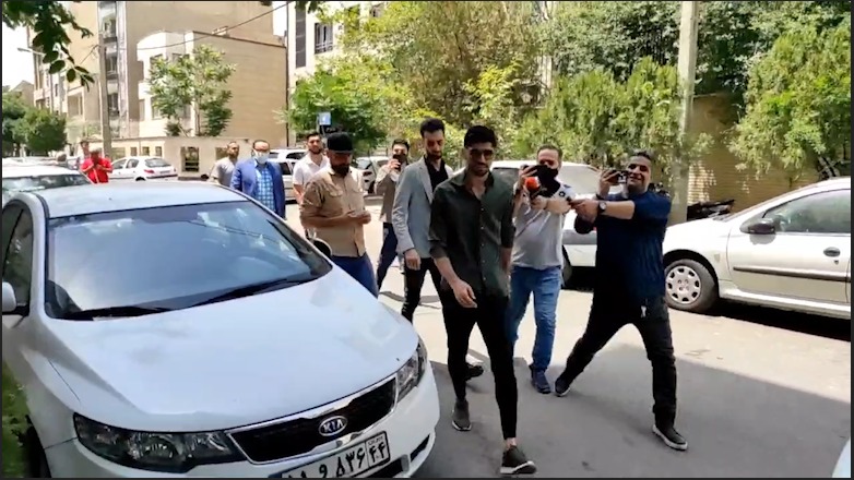 اختصاصی/ ورود دانیال اسماعیلی‌فر به ساختمان باشگاه پرسپولیس برای امضای قرارداد
