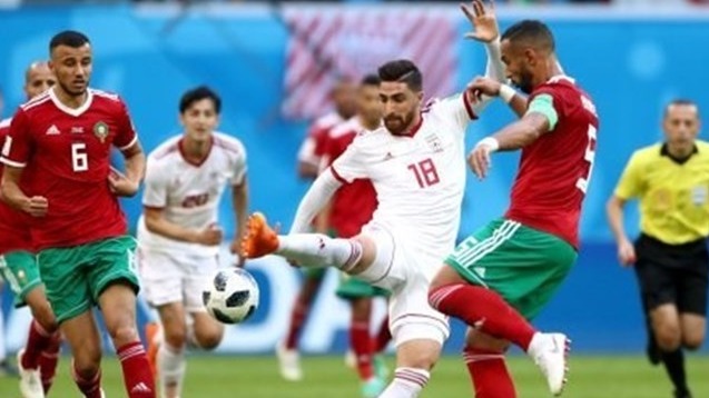 نوستالژی جام جهانی/ نفس‌گیرترین لحظه دیدار ایران و مراکش و استرس عادل فردوسی پور (مرحله گروهی جام جهانی 2018)