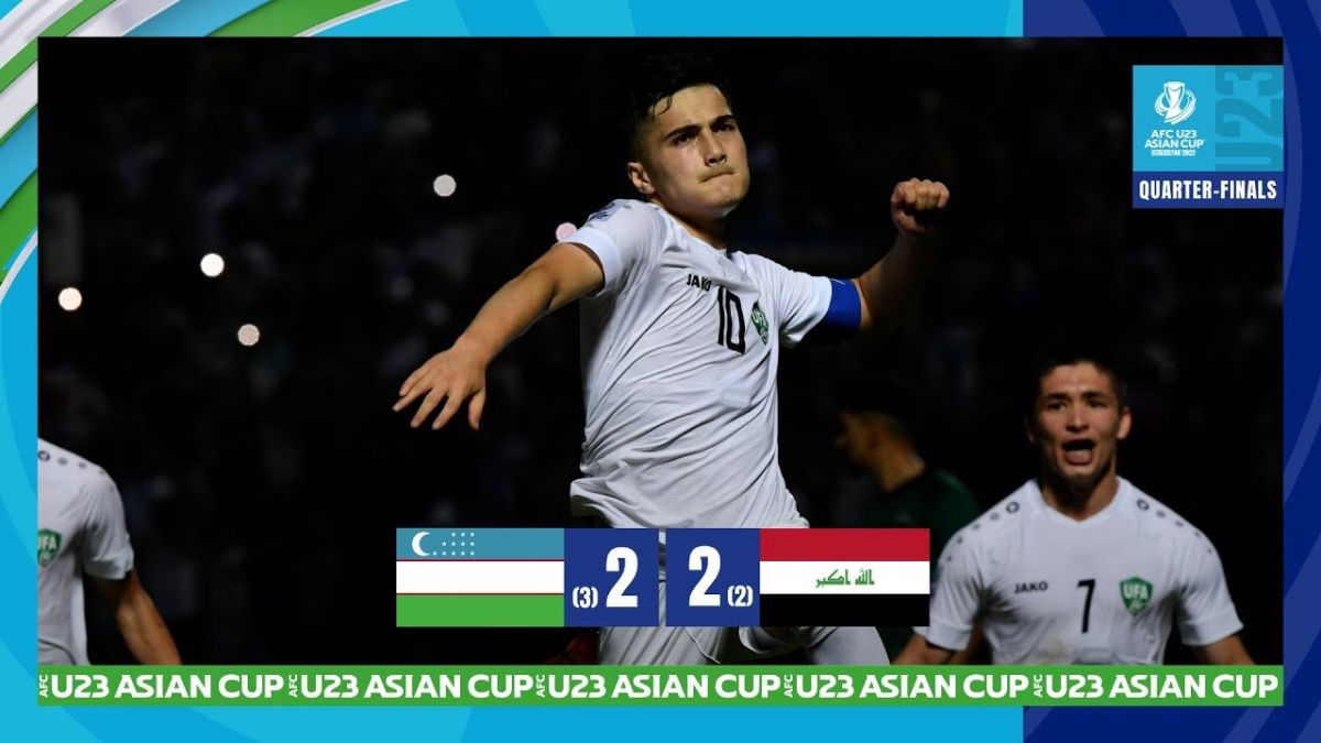 خلاصه بازی امید ازبکستان 2-2 امید عراق/پنالتی 3-2 (قهرمانی زیر 23 سال آسیا)