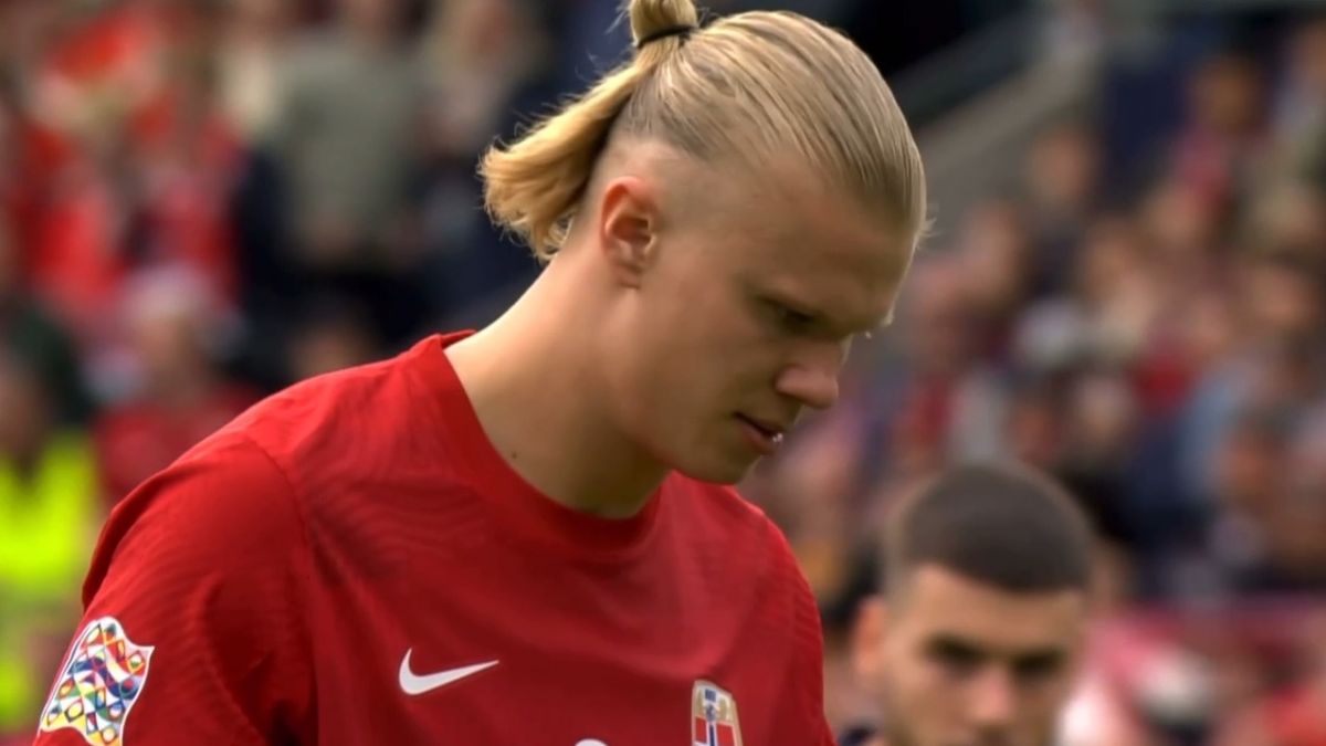 گل دوم نروژ به سوئد (دبل هالند)