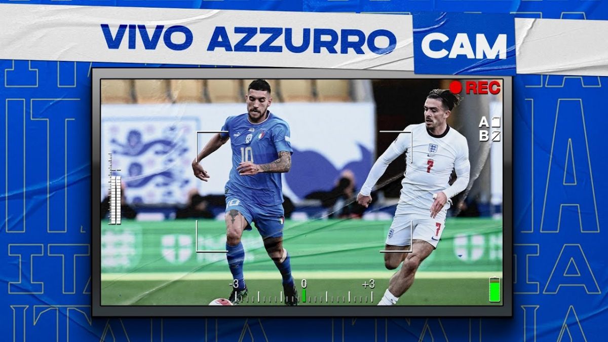 همراه با دوربین تیم ملی ایتالیا در بازی مقابل تیم ملی انگلیس