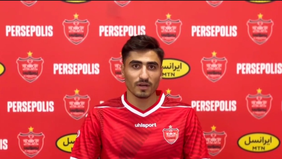 صحبت های محمد مهدی احمدی با دوربین باشگاه پرسپولیس