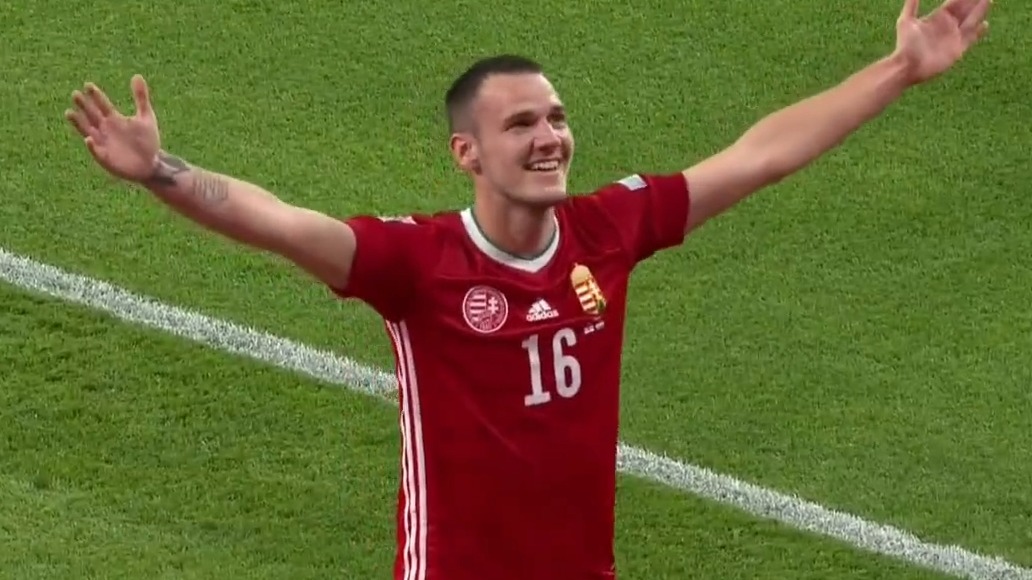 گل چهارم مجارستان به انگلیس (گادزاگ)