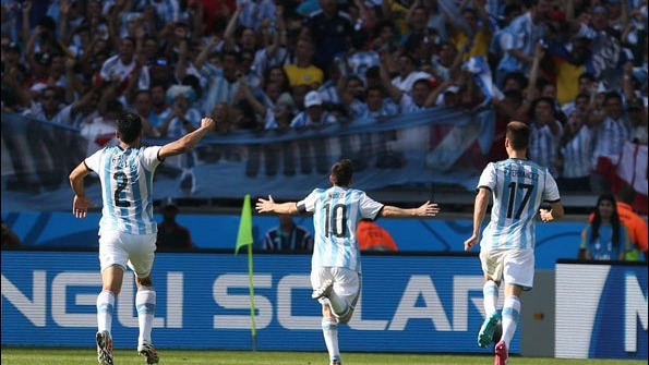 نوستالژی جام جهانی/ گل تلخ و لحظه آخری مسی به ایران (مرحله گروهی جام جهانی 2014)