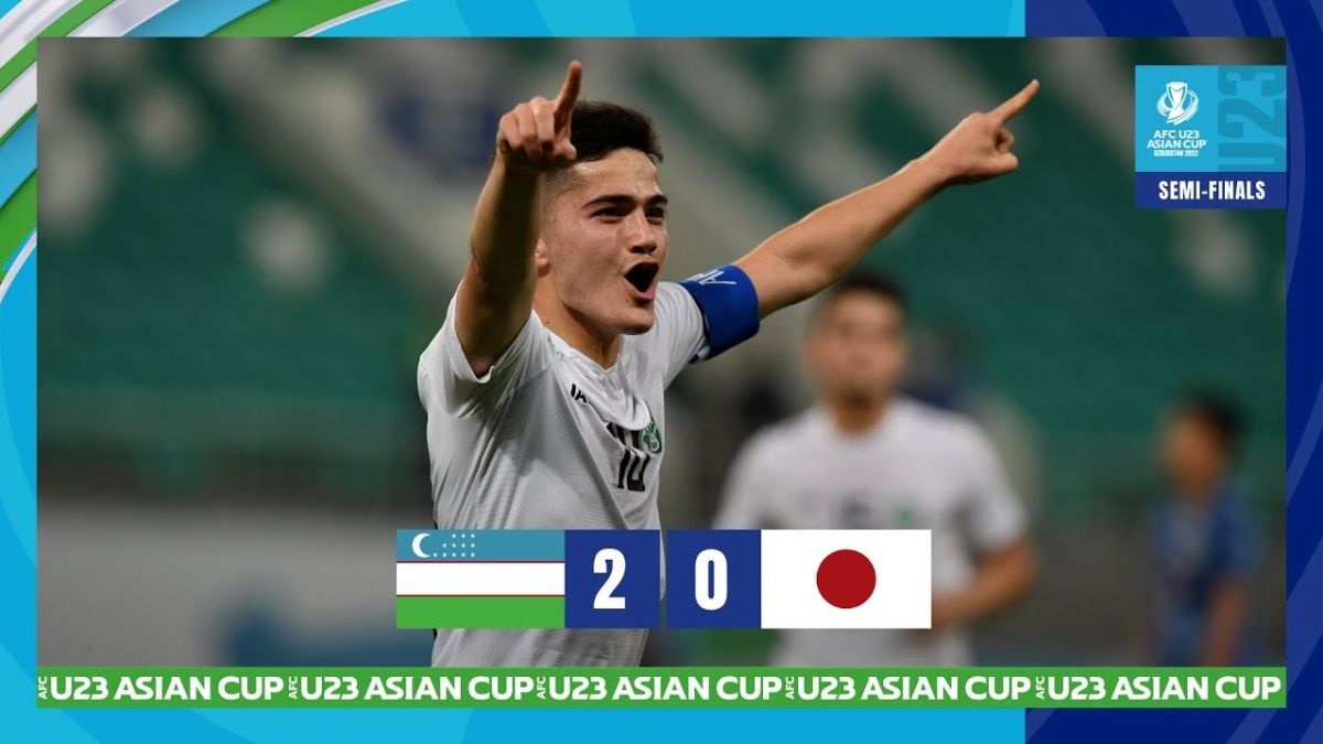 خلاصه بازی ازبکستان 2-0 ژاپن (نیمه نهایی قهرمانی امیدهای آسیا)