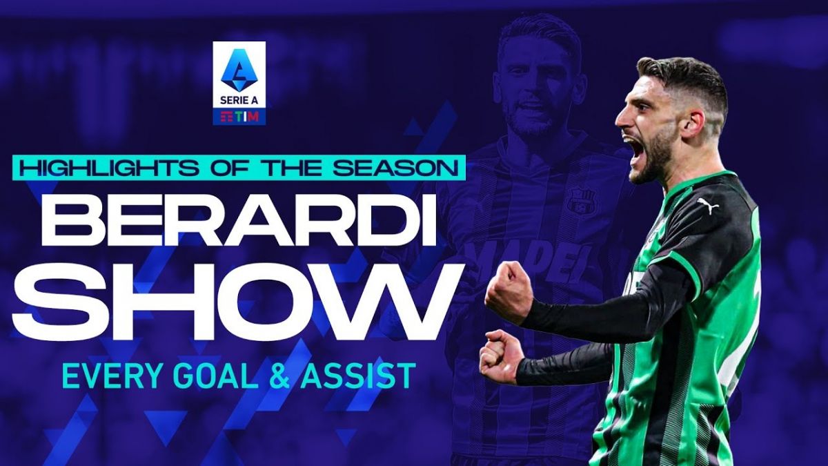 تمام گل ها و پاس گل های دومنیکو براردی در فصل 22-2021 سری آ