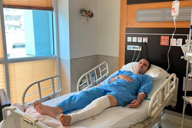 سومین عمل رباط صلیبی مدیر تیمهای پایه پرسپولیس