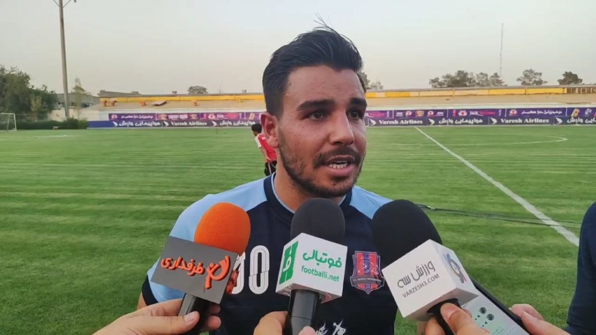 اختصاصی/ صحبت‌های محمد مهدی نظری در اولین جلسه تمرینی نساجی برای فصل جدید