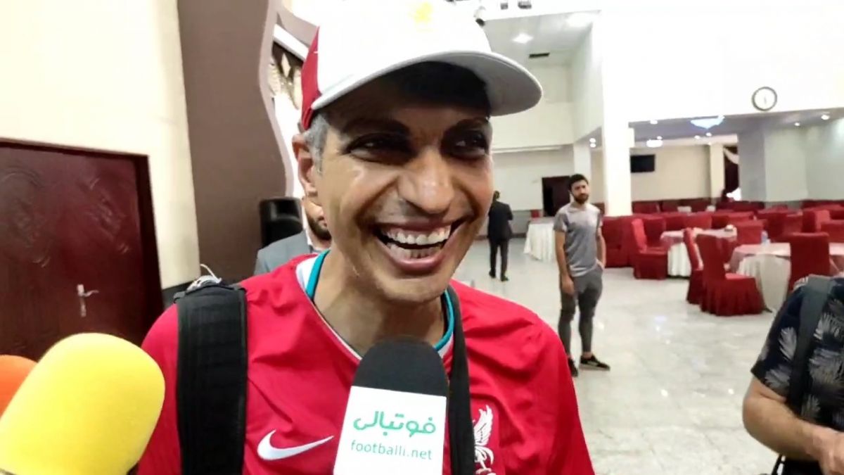 اختصاصی/ گفت و گو با عادل فردوسی پور در حاشیه بازی نمادین فوتسال با شعار نه به اعتیاد