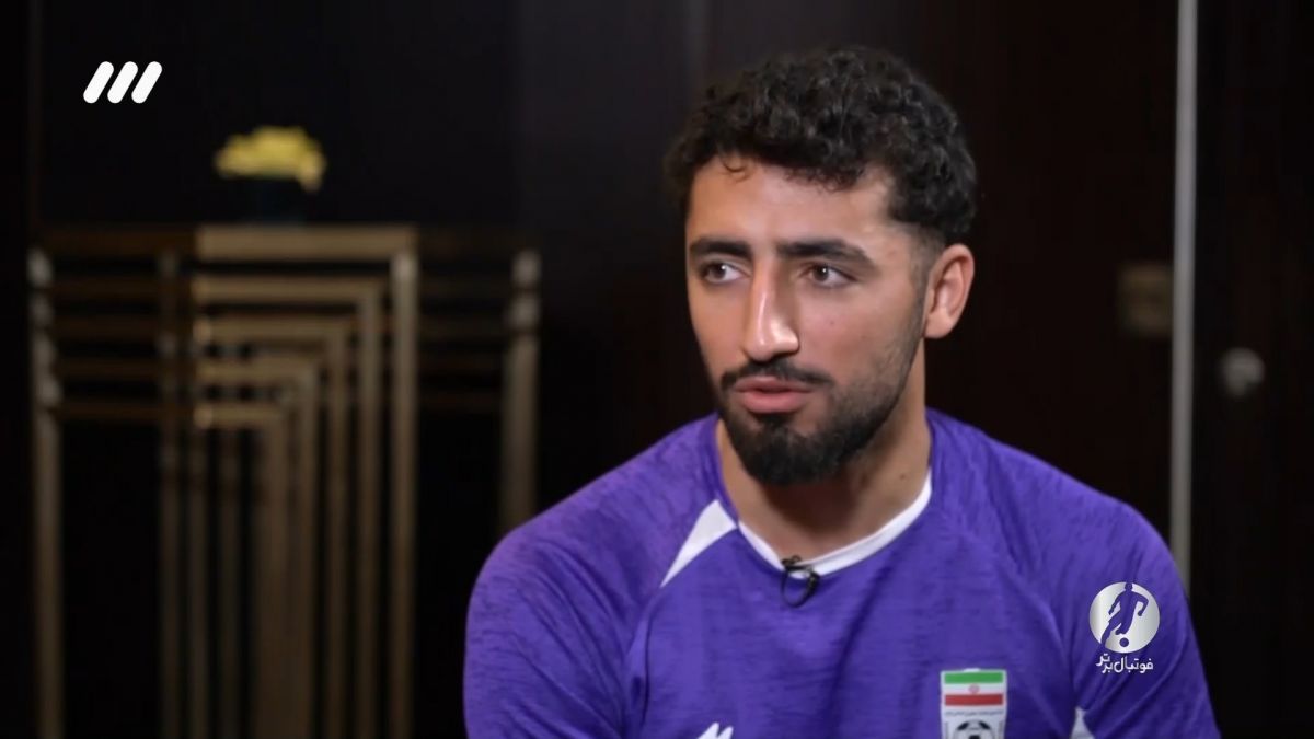 فوتبال برتر / گفت و گوی جذاب با صیادمنش مهاجم تیم ملی در اردوی قطر