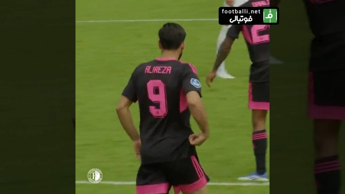 گل علیرضا جهانبخش در دیدار دوستانه فاینورد و سالزبورگ