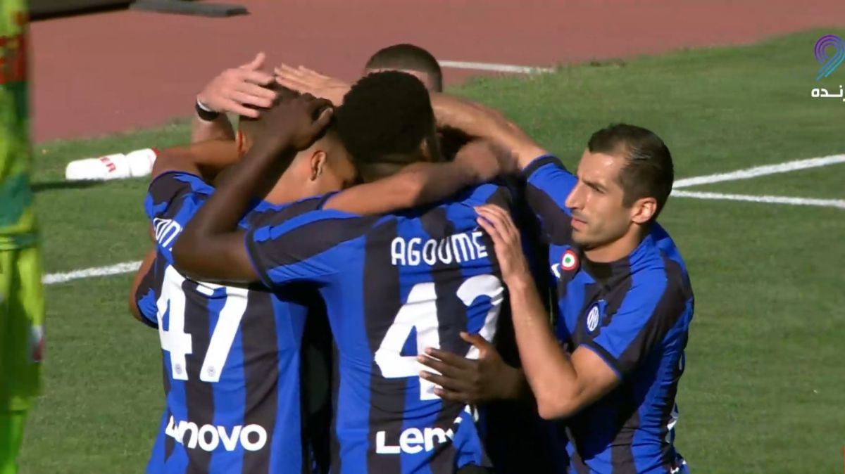 گل اول اینتر به لوگانو (دی آمبروزیو)