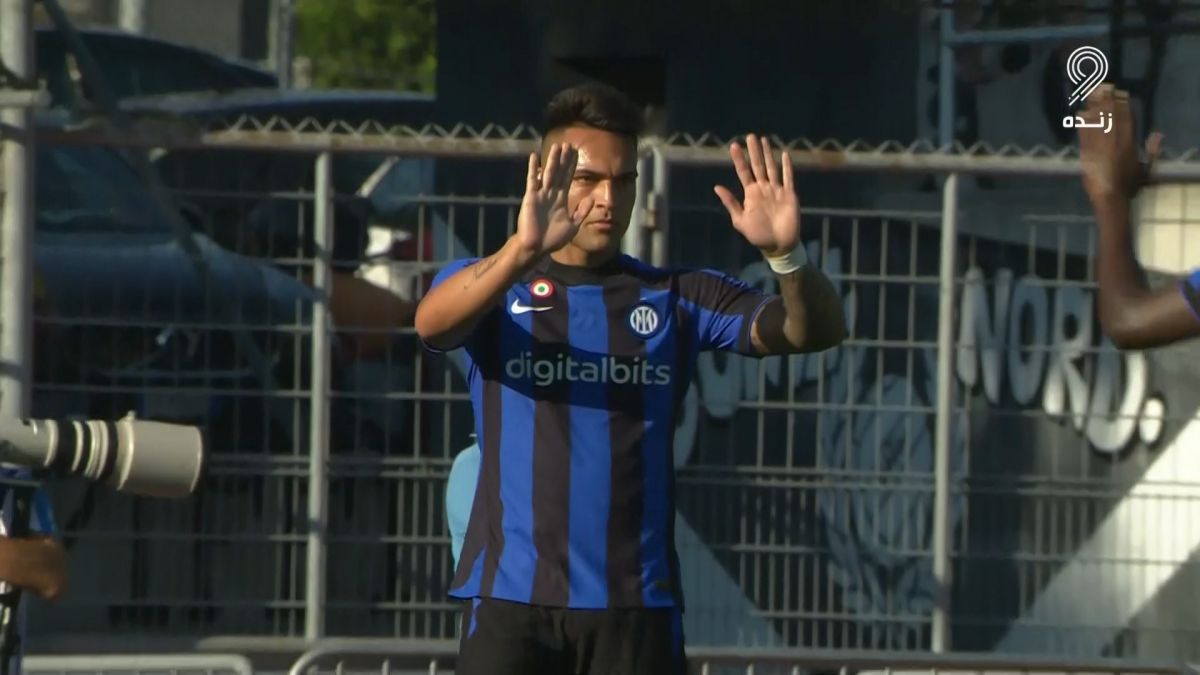 گل دوم اینتر به لوگانو (مارتینز روی اشتباه دروازه بان)