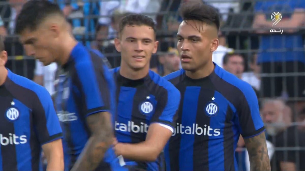 گل چهارم اینتر به لوگانو (دبل لائوتارو مارتینز)