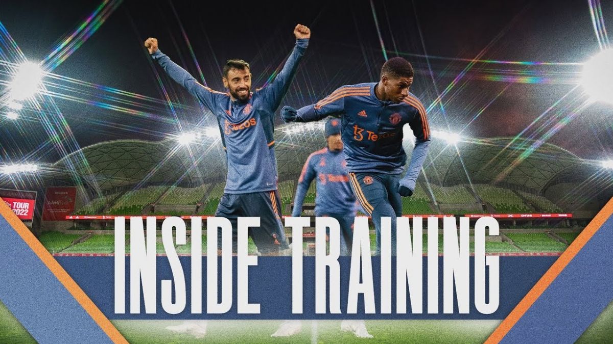 اولین تمرین منچستریونایتد در استرالیا